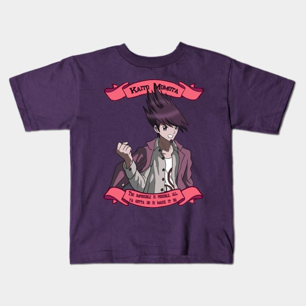 Kaito Momota Kids T-Shirt by Cardcaptorkatara